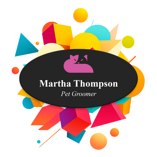 Oval Name Tag Name Tag Makers