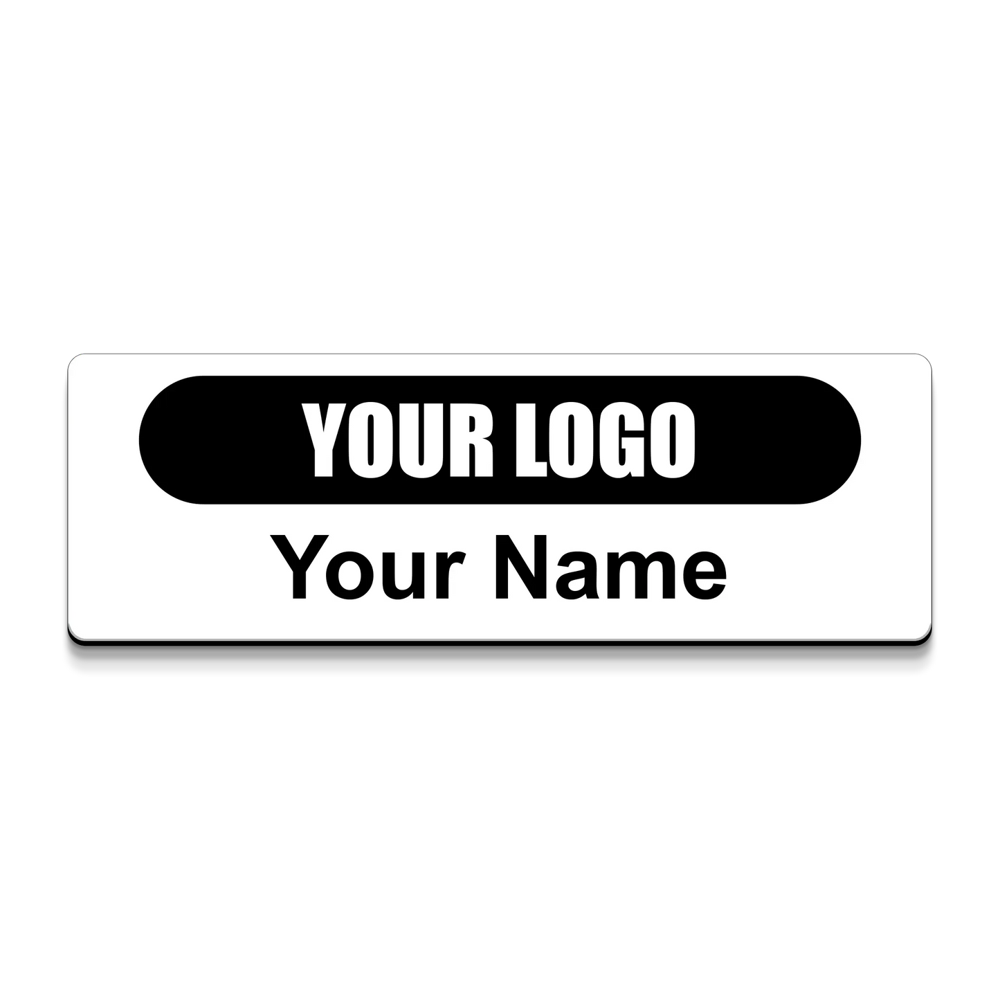 Engraved Name Tag - Design 16 Name Tag Makers