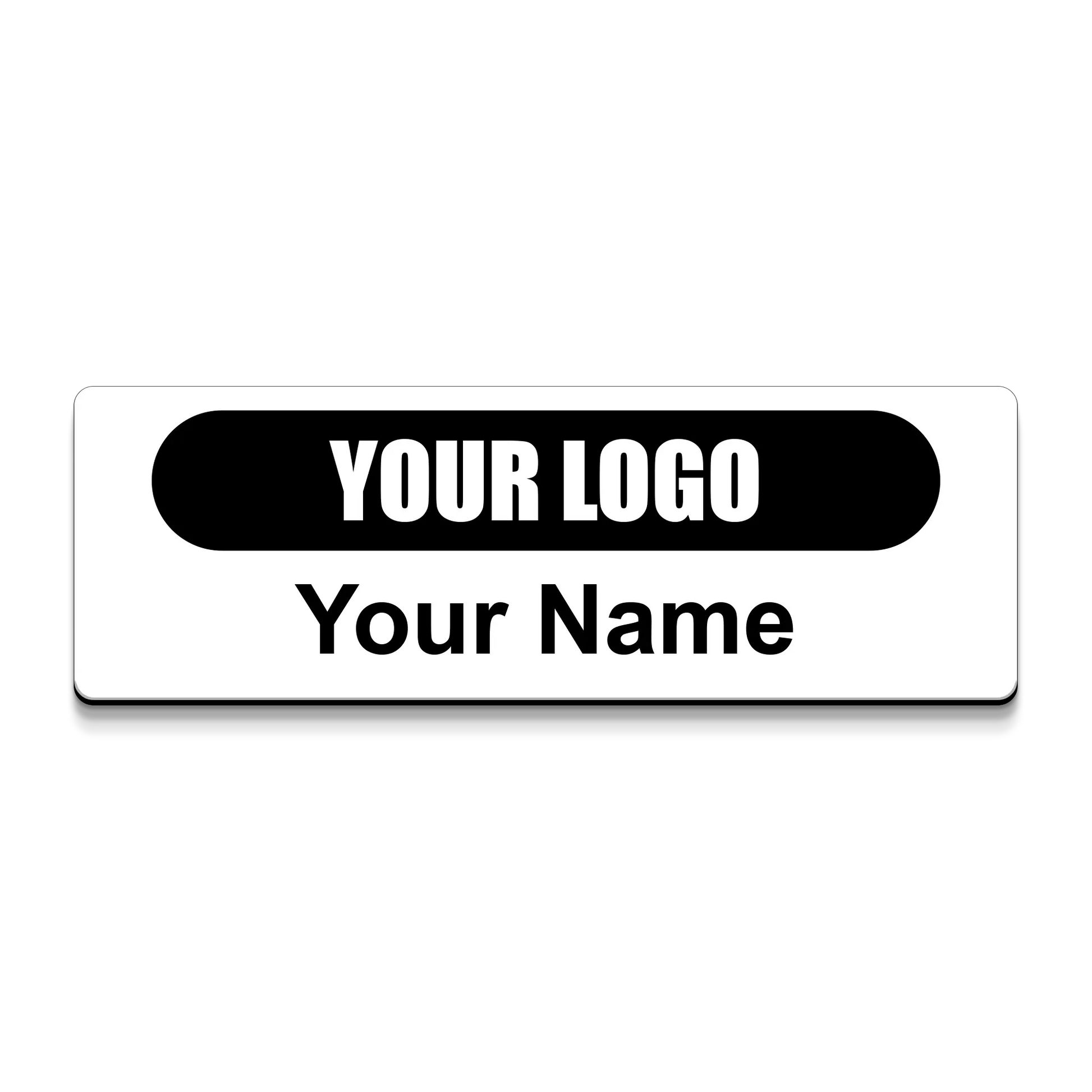 Engraved Name Tag - Design 16 Name Tag Makers