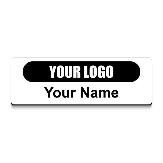 Engraved Name Tag - Design 16 Name Tag Makers