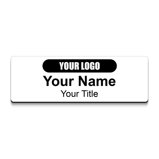 Engraved Name Tag - Design 17 Name Tag Makers