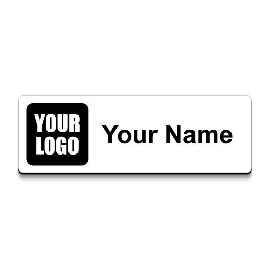 Engraved Name Tag - Design 9 Name Tag Makers