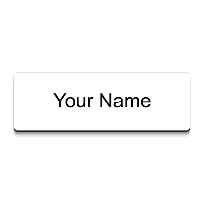 Engraved Name Tag - Design 1 Name Tag Makers